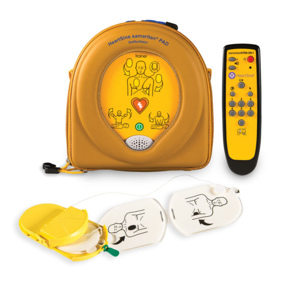 HeartSine Samaritan PAD 350P harjoitus defibrillaattori