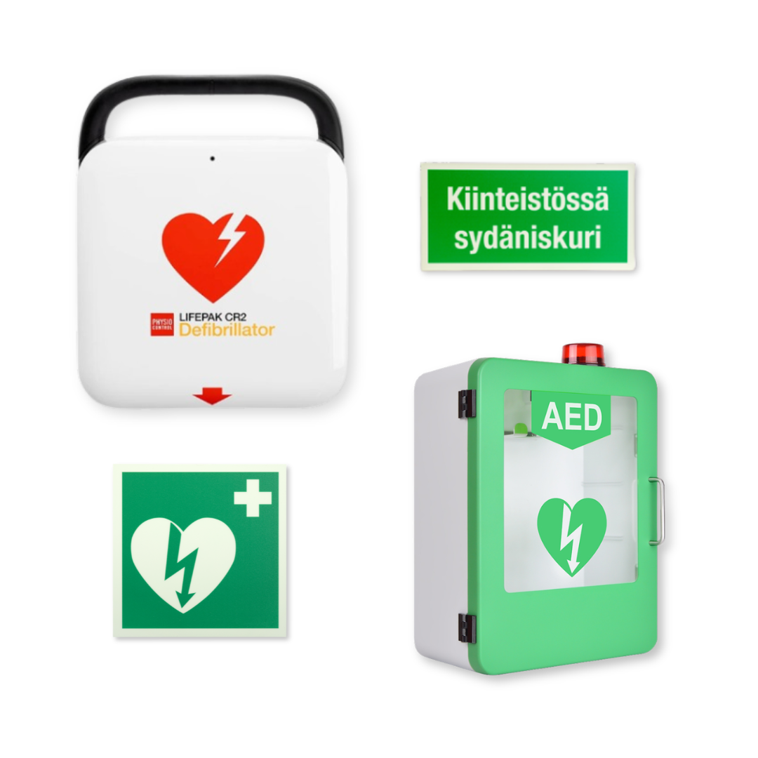 Lifepak CR2 Pakettitarjous deffa Lifepak CR2 Pakettitarjous deffa