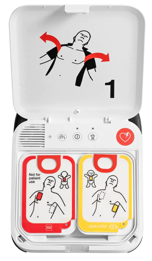 Lifepak CR2 puoliautomaattinen defibrillaattori USB -yhteydellä