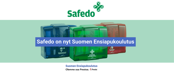 Safedo on nyt Suomen Ensiapukoulutus